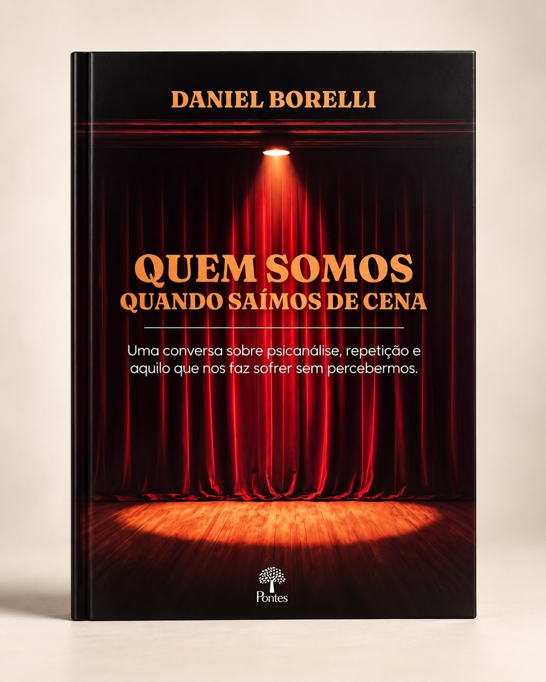 Livro Quem somos quando saímos de cena, de Daniel Borelli
